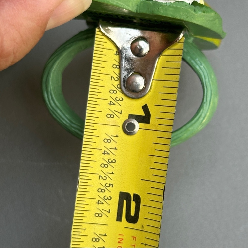 Set of 4 Green Pears Napkin Rings - Picture 8 of 8